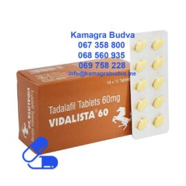 Vidalista 60 mg Tadalafil Tablete Kamagra Budva
